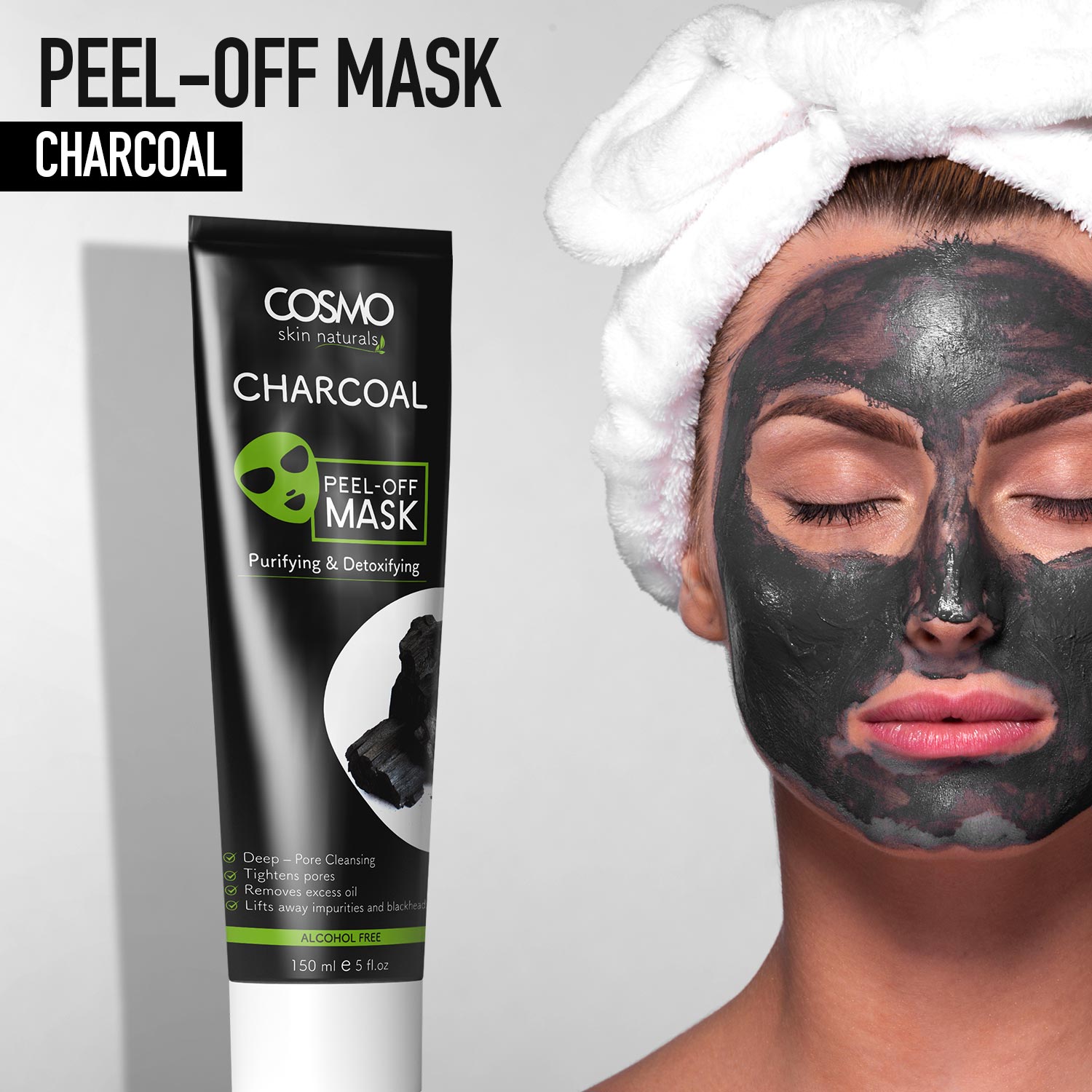 Charcoal Peel-Off Mask